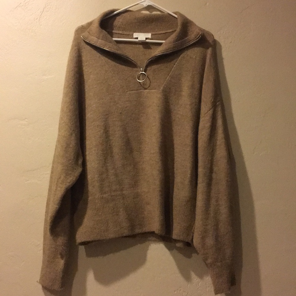 🤎❤️Tan quarter zip ❤️🤎